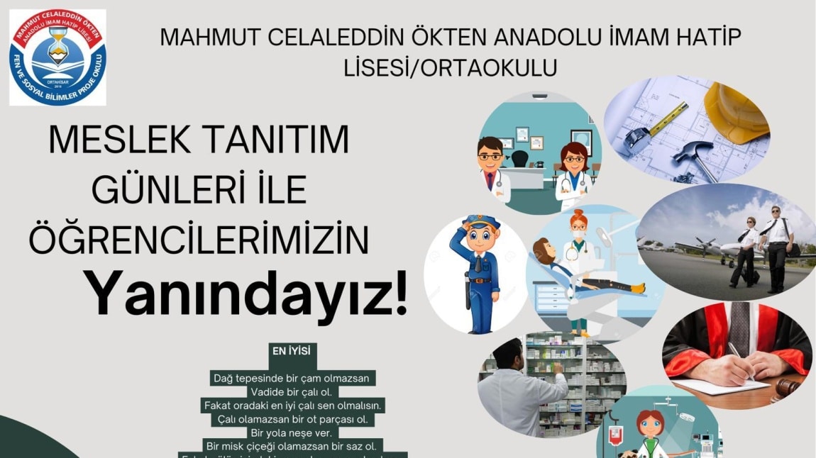 MESLEKLERİ TANIYORUM SEÇİMİMİ YAPIYORUM